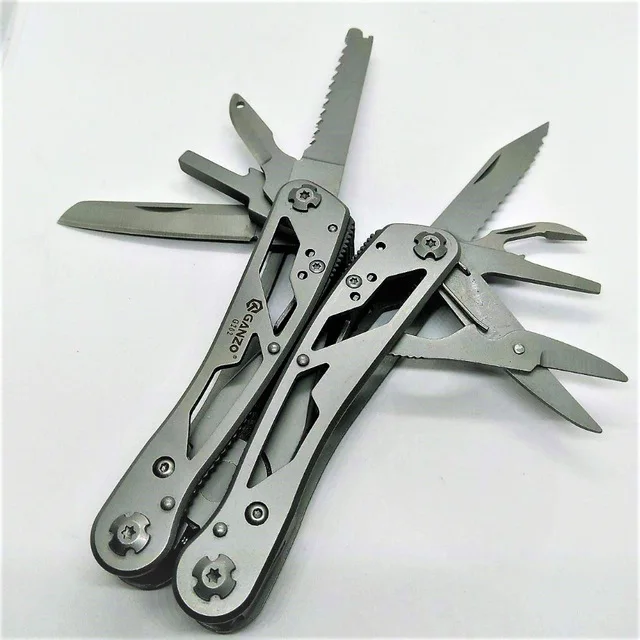 Ganzo 26 in 1 Stainless long nose EDC G202 Folding multi plier tool portable knife hand tools sets folding tools