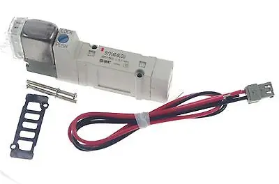 

SY3140-5LOU 5 Port Rubber Seal Solenoid Valve 24VDC SMC