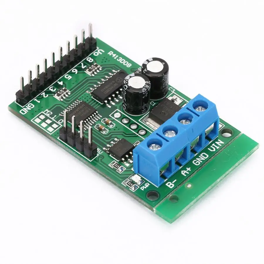 DC 6-24 в RS485 RS232(ttl) RTU модуль управления 8 каналов IO управления UART релейный переключатель Плата Поддержка PLC Modbus для Arduino