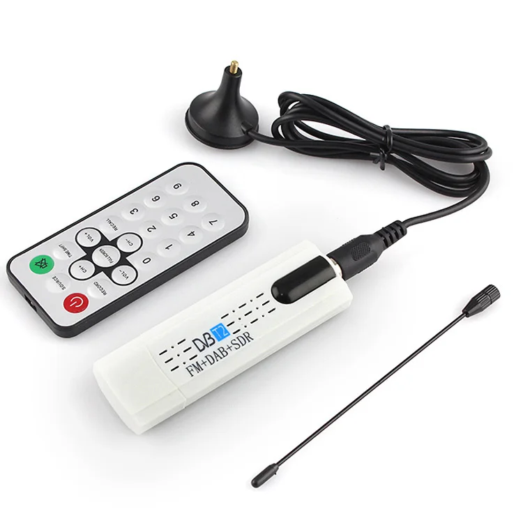 USB2.0 DAB FM DVB T2 dvb t SDR RTL SDR Dongle Stick Digital TV Tuner
