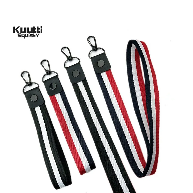 

Kuutti 1 SET Long & Short Mobile Phone Strap Lanyard Rope ID Badge Holder Key Rope Universal Neck & Wrist Ropes Phone Accessory