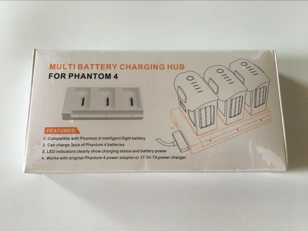 Интеллектуальное зарядное устройство DJI Phantom 4 3 в 1 для DJI Phantom 4/4pro/4pro+/4 Advanced