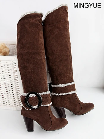 Big Size 34-43 Over the Knee Boots for Women Sexy High Heels Long boots Winter Shoes Round Toe Platform Knight Boots 258 цена Big Size 34-43 Over the Knee Boots for Women Sexy High Heels Long boots Winter Shoes Round Toe Platform Knight Boots 258 цены онлайн