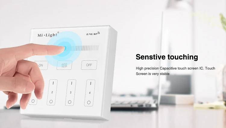 2,4G беспроводной Mi светильник T1/T2/T3/T4/B0/B1/B2/B3/B4/B8 яркость/CT/RGB/RGBW/RGB+ CCT светодиодная умная панель дистанционного управления светильник контроллер