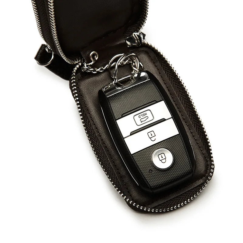 Unisex-Leather-Men-Car-Key-Wallets-Multifunction-Crocodile-Double-Zipper-Housekeeper-Car-key-Holder-Case-Gift (1)