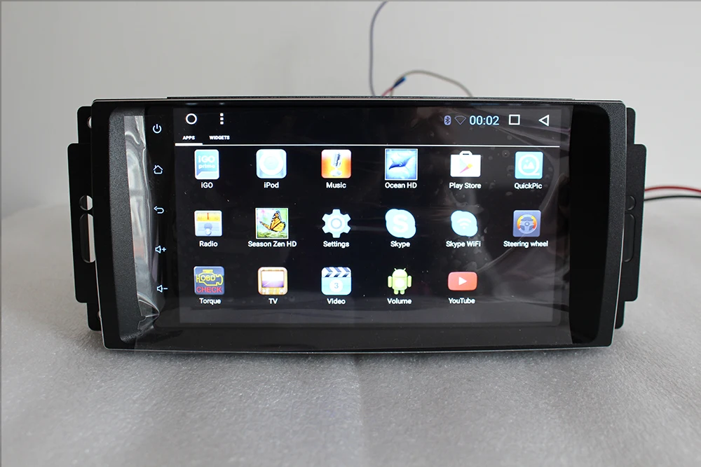 Top Lenvio RAM 2GB+32GB Android 7.1 CAR DVD PLAYER For Jeep Commander Compass Grand CHerokee Dodge 2007-2010 Chrysler 300C Sebring 2