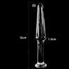 Godemichet en verre de 12cm pour femme, jouet sexuel pour femme, gode stimulateur de la prostate et du point G, godemichet anal ► Photo 3/6