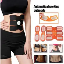 

6Set Pad Abdominal Electrical Muscle Simulation Body ABS Fit High Conductivity Gel Sheet Pad MAY0820