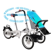 3 wheel folding stroller bicycle mother baby taga nucia bike