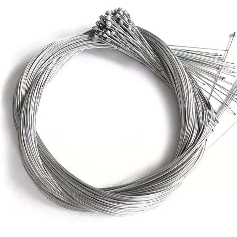 

ROBESBON 5Pcs MTB Bike Road Bicycle Brake Line Bicycle Speed Line Fixed Gear Shifter Gear Brake Cable Sets Core Inner Wire