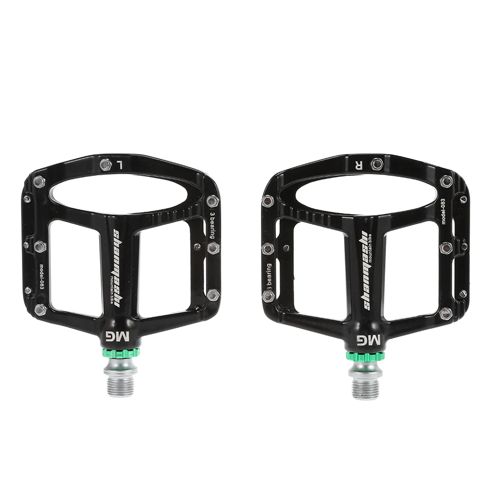 Billige Shanmashi Fahrrad Pedale Straße Mountainbike Pedale Ultraleicht MTB Fahrrad Magnesium CNC Legierung Bike Pedale Radfahren Fuß Rest