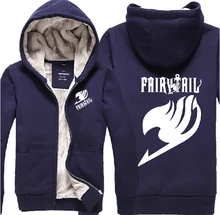 New Autumn winter men Hip hop hoodie Fairy Tail cardigans sweatshirt hoody Pop woman coat Free shipping