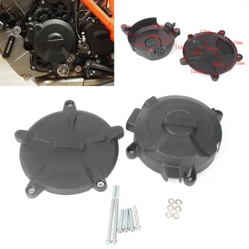 

For KTM 1290 2014 2015 2016 Motorcycle Engine Case Alternator Generator Stator Guard Cover Protector Set with logo