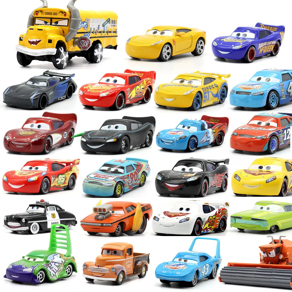 

Disney Pixar Cars 3 2 Miss Fritter Jackson Storm Cruz Ramirez 1:55 Diecast Metal Toys Model Car Birthday Gift For Kids Boy