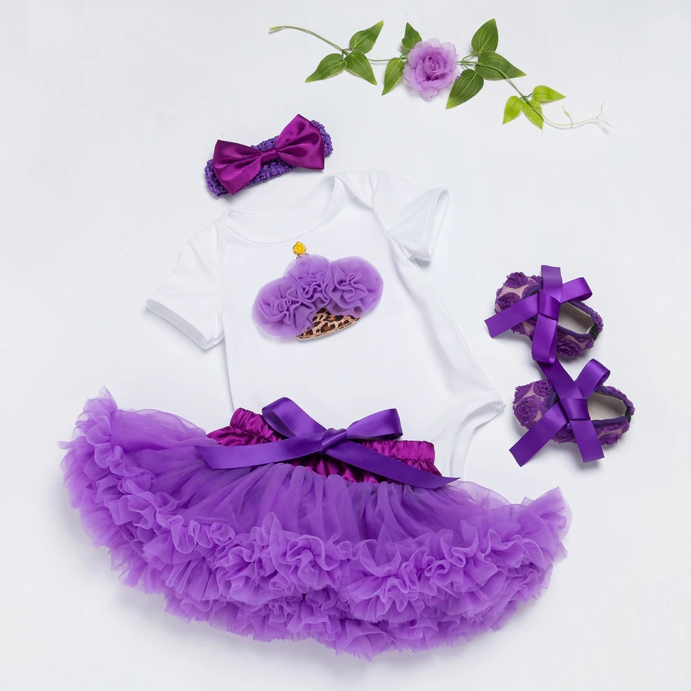 purple baby romper