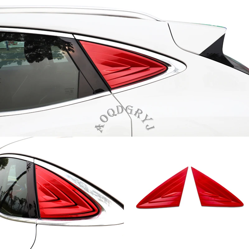 ABS окно четверть жалюзи крышка отделка 2 шт для Jaguar E-PACE- стайлинга автомобилей