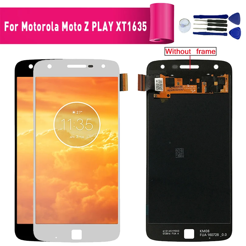 ЖК-экран для Motorola Moto Z Play XT1635 сменный z play xt1635 модуль ЖК-дисплея | Мобильные