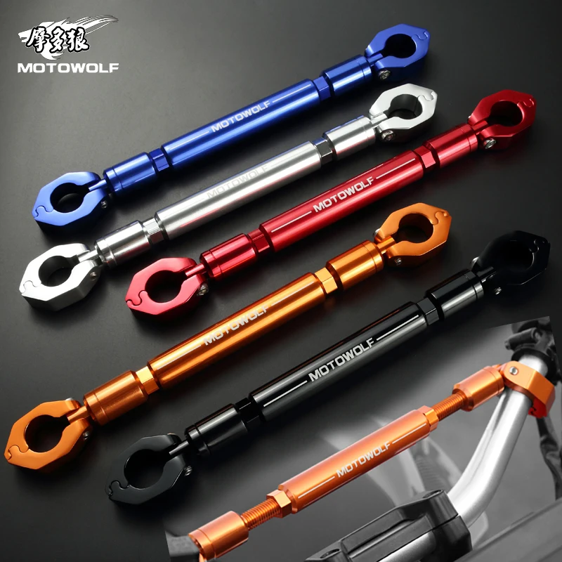 

2019 MOTOWOLF Motorcycle Holder Styling Multifunction Handlebar Very Cool Crossbar Drop Shipping