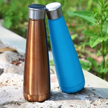 

Bearcavalier hot pyramid Water Bottle 400ml Vacuum Flask 304 Stainless Steel Thermos Bottle Sport Outdoor Travel Thermos Cup