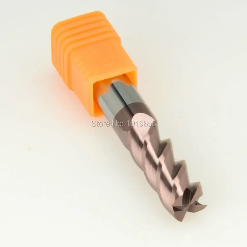 

SLONS S300-10x10x100L HRC55 tungsten solid carbide end mill for CNC milling machine