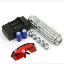 Most Powerful Burning Laser Torch 450nm 10000m Focusable Blue Laser Pointers Flashlight burn match candle lit cigarette