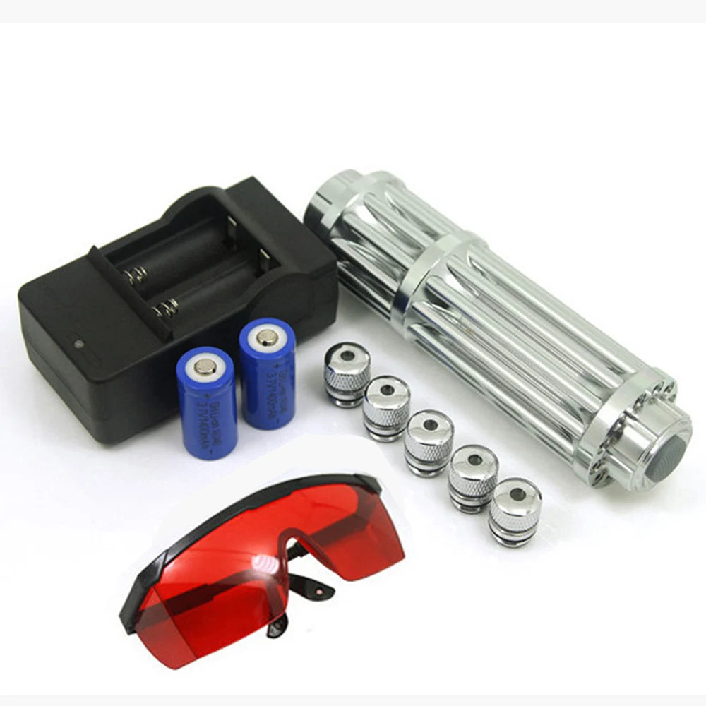 Comprare Più Potente del Laser di Masterizzazione 450nm 10000m Attivabile Blu Puntatori di vista del Laser della Torcia Elettrica bruciare il fiammifero candela accesa sigaretta