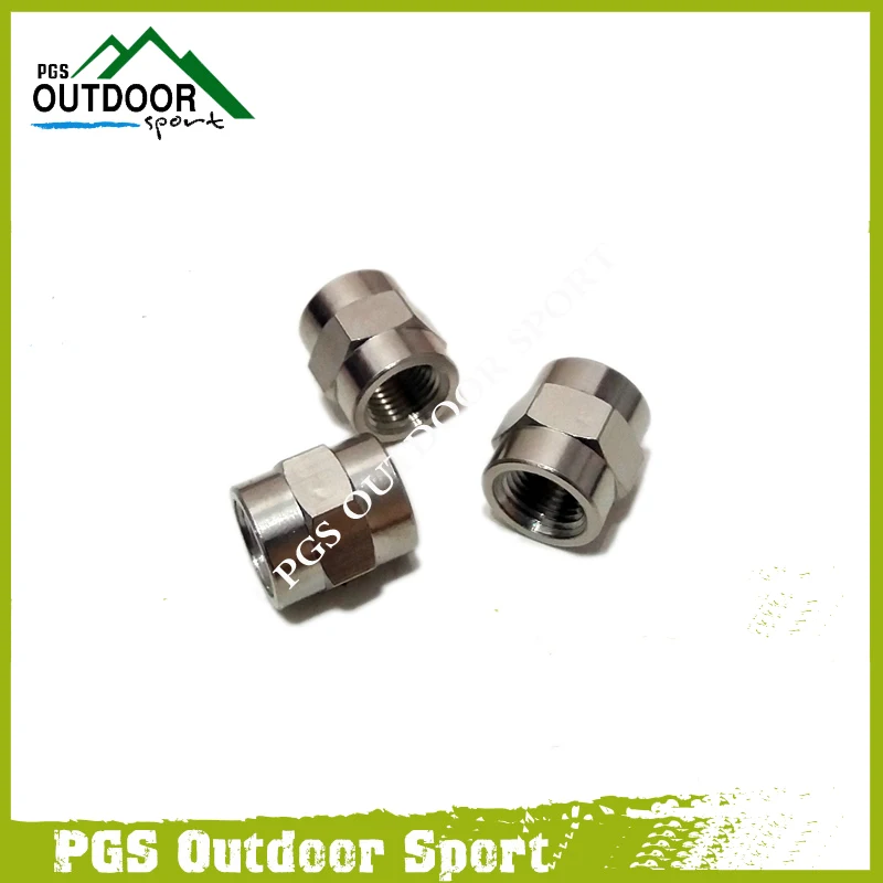 

A Lots of 3pcs Paintball Airgun Air Hose Pipe Hex Nipple Fitting Double 1/8" NPT Female Threads