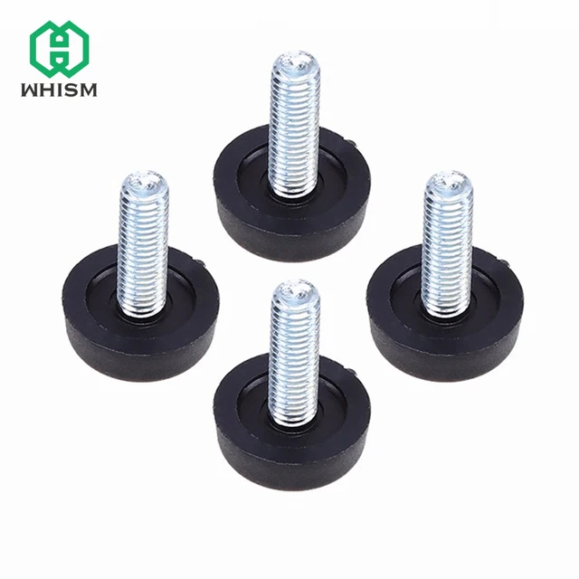 Whism 4pcs Table Chair Sofa Cabinet Adjule Leveling Leg Feet Whism 4pcs Table Chair Sofa Cabinet Adjule Leveling Leg Feet Glide Slide Leveler Base