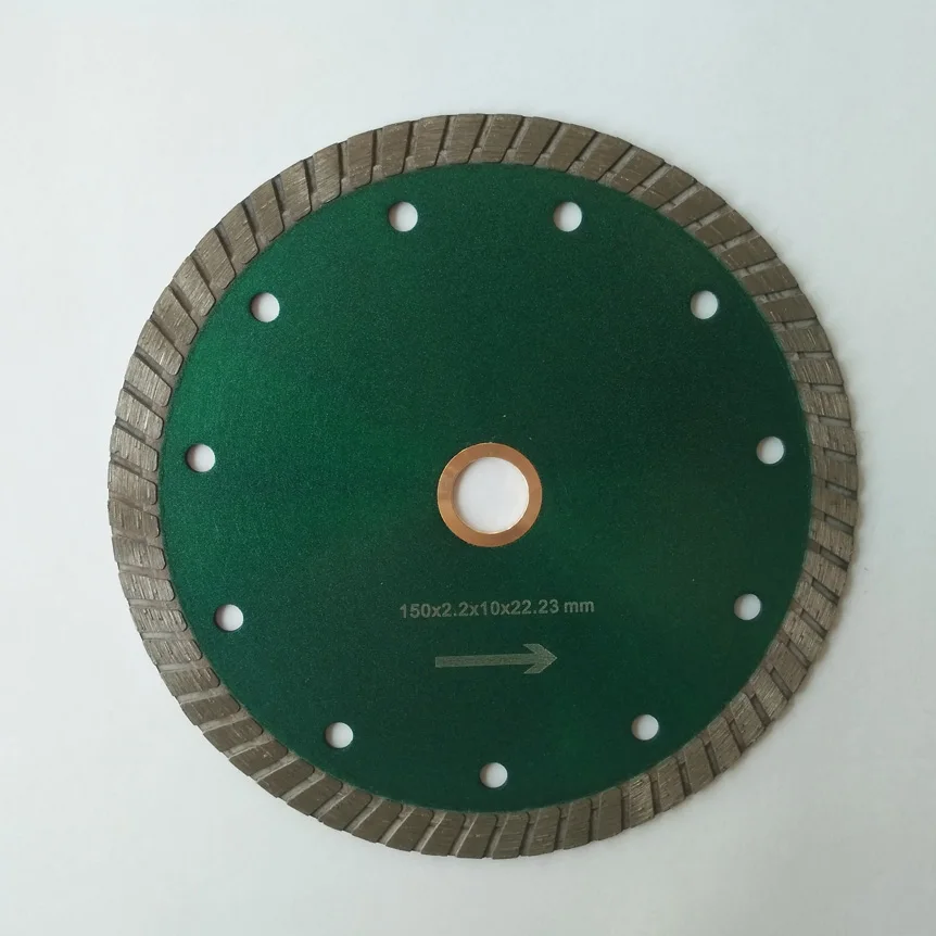 Concrete 5 Inch Diamond Turbo Saw Blade Granite 10 PIECES Tile Stone