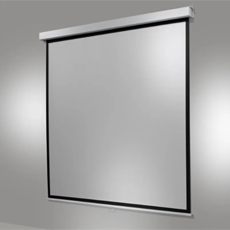 M3SFS70, 1:1 формат, универсальный выдвижной ручной проекционный Экран, 70-дюймовый сенсорный экран на потолке или настенного монтажа проектор Экран