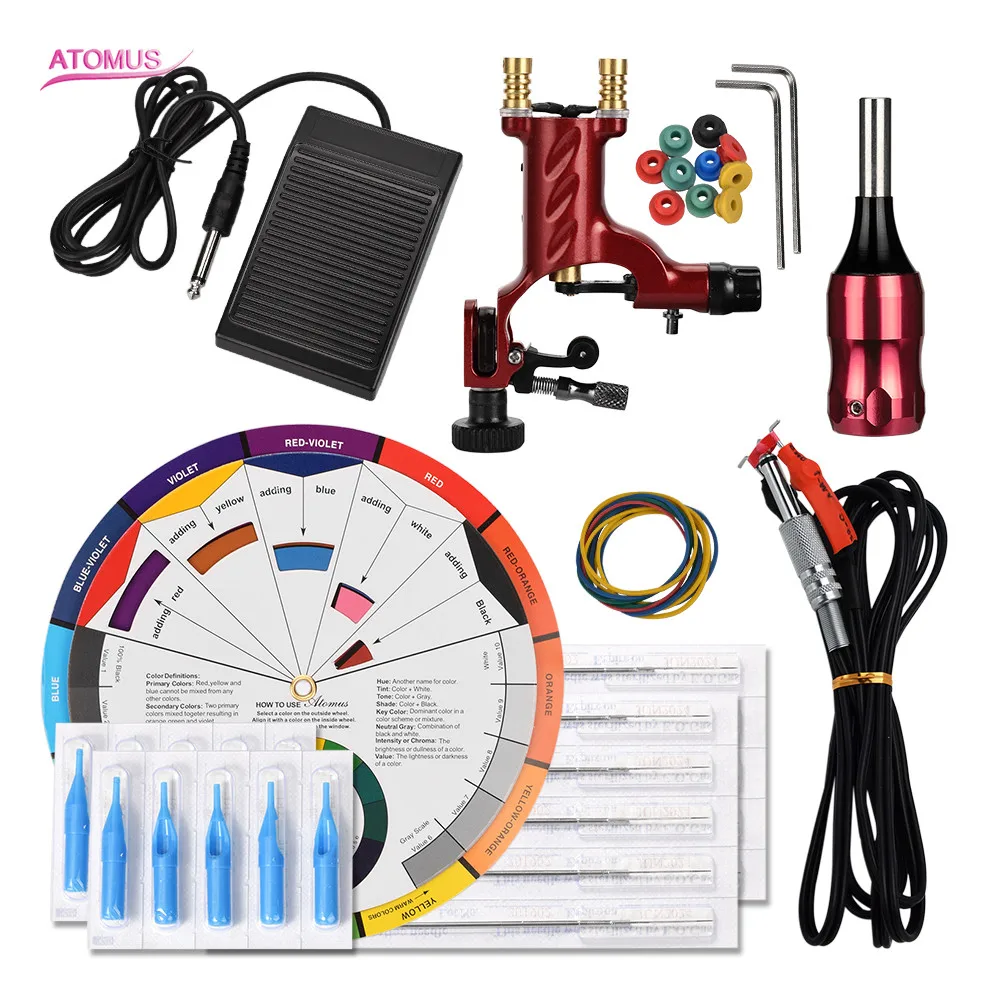 

Rotary Tattoo Machine Kits De Tatuar Rotativa Pen Tatouage Professional Tatoo Insumos Para Tatuajes Rotative Profesional Pro Kit