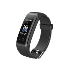 IP67 Водонепроницаемый фитнес-трекер цветной экран сердечного ритма Бег Спорт шаг шагомер расстояние счетчик для Android IOS