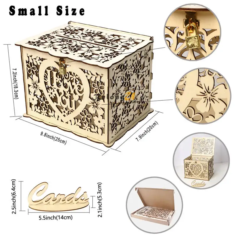 Wedding card box MUW-321-09