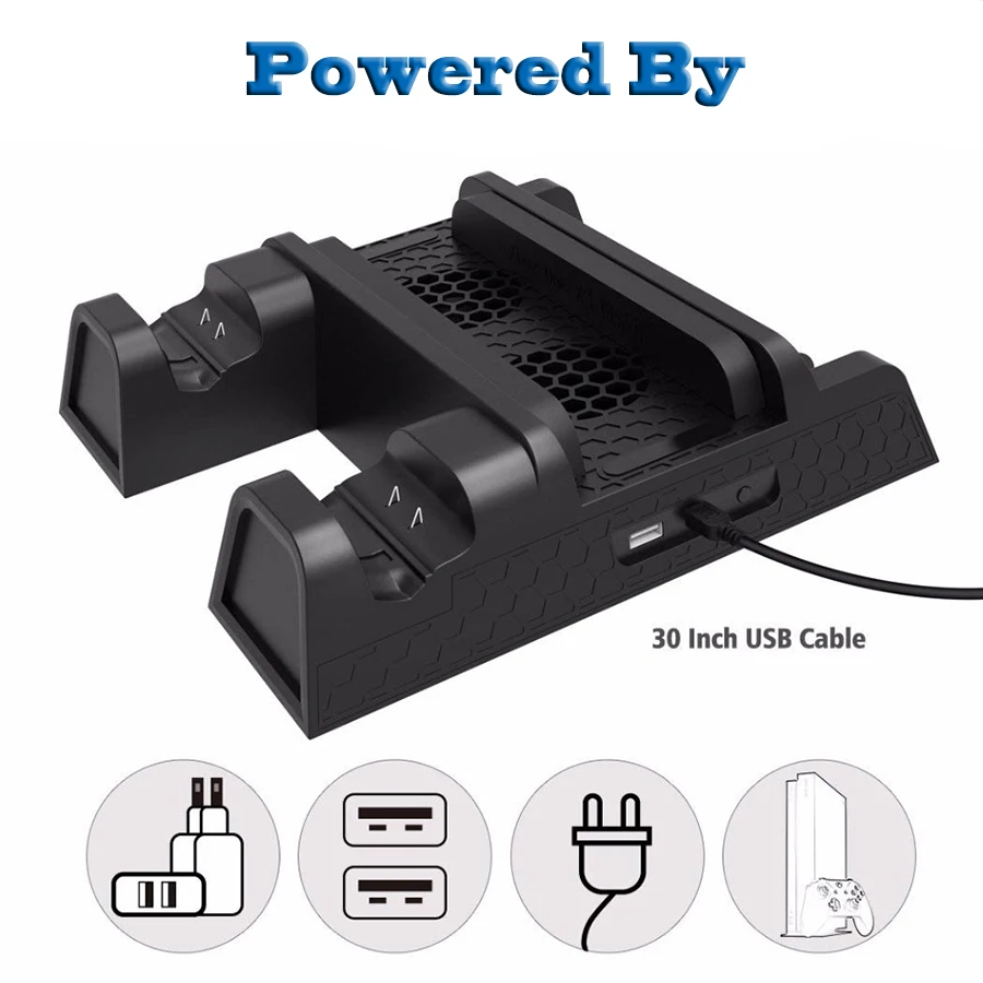 Harga Vertikal Pendinginan Berdiri Controller Pengisian Dock Station untuk XBOX ONE X XBOX ONE Slim dengan 2 Pack 600 M Ah Isi Ulang Battry Beli Vertikal Pendinginan Berdiri Controller Pengisian Dock Station untuk XBOX ONE X XBOX ONE Slim dengan 2 Pack 600 M Ah Isi Ulang Battry