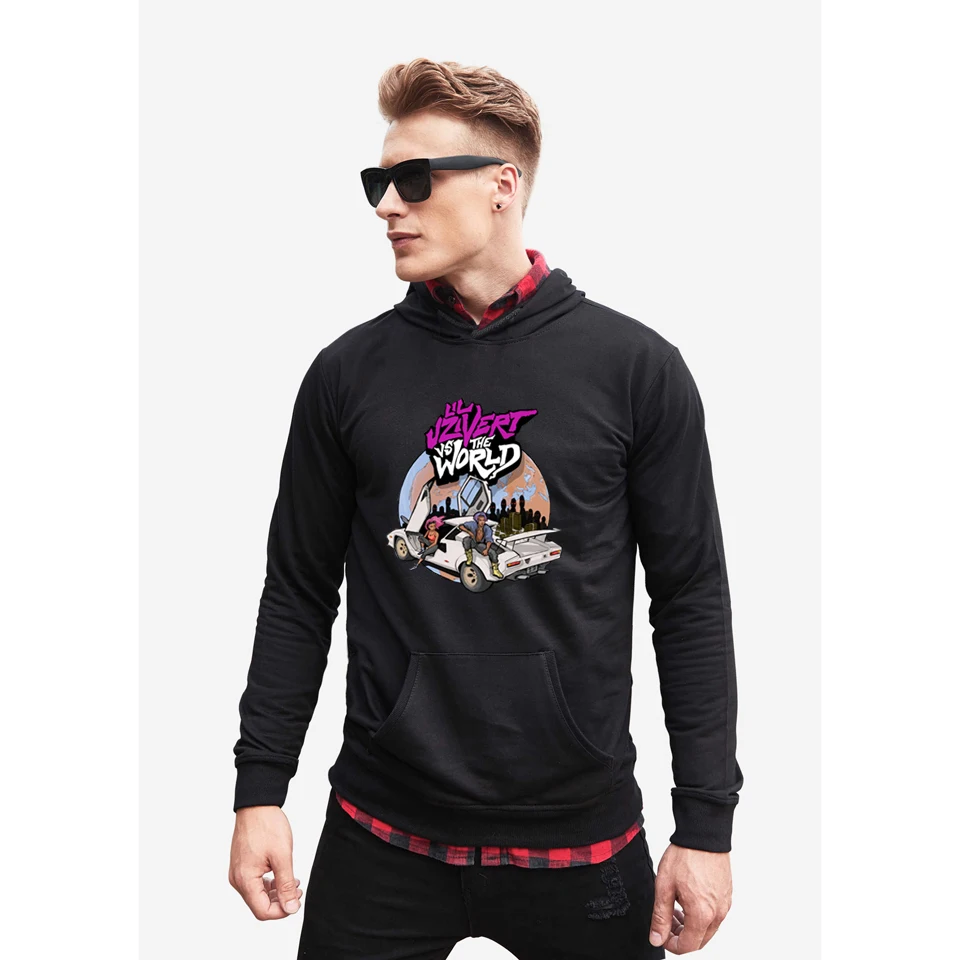 aikooki Lil Uzi Vert Hoodies Men Fashion Basic Sweatshirt Men Loose FeMale Casual Hot Sale Hoodies Men Sweatshirt Tracksuit