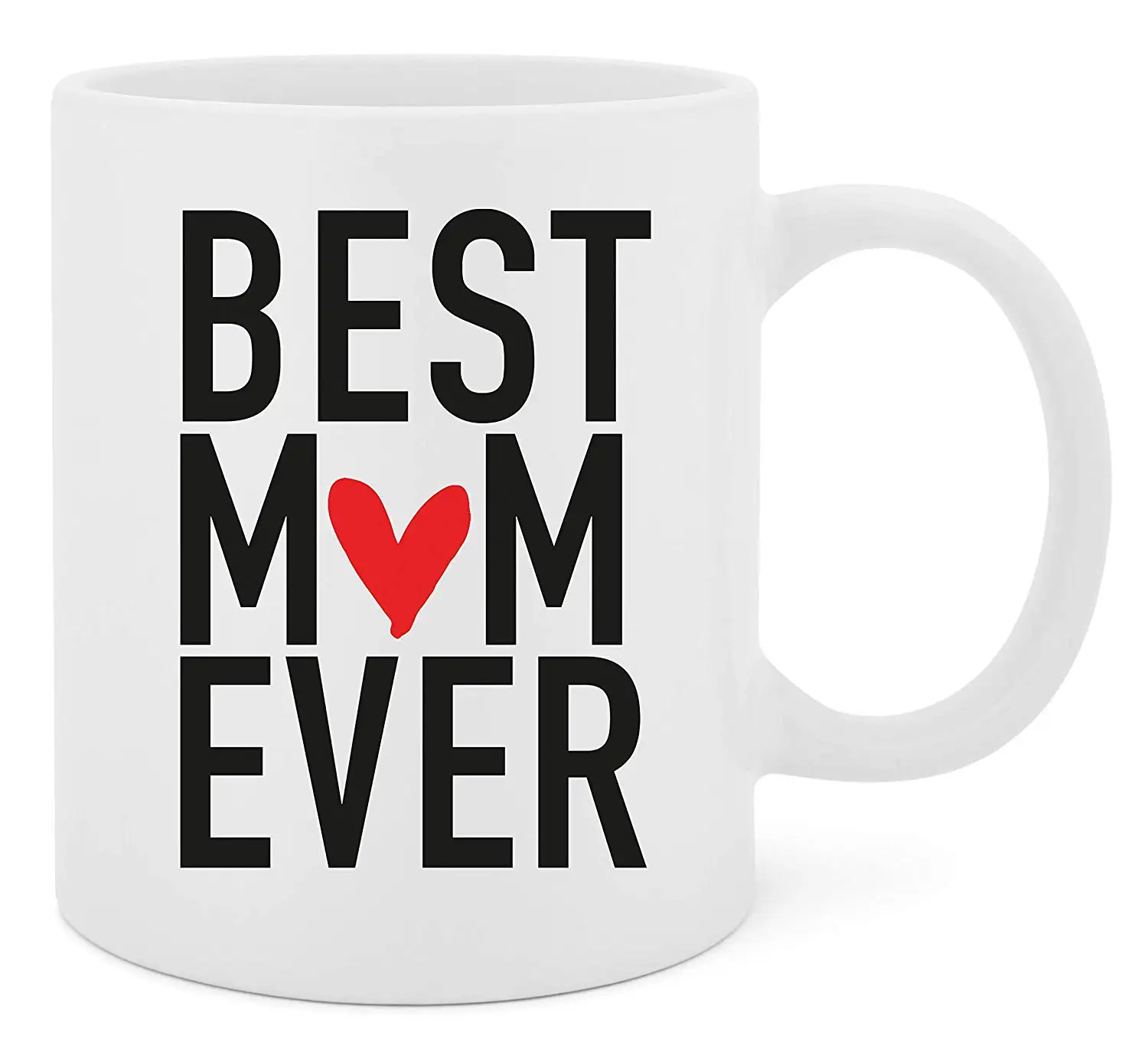 Best Mom Ever 11 Oz Ceramic Glossy Mugin Mugs from Home & Garden on