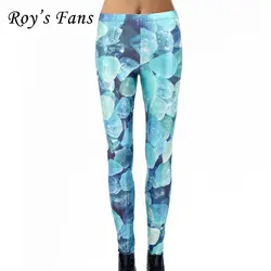 Roy поклонников модные женские туфли 3D Леггинсы с принтом Повседневное Skinny Ankle-Длина леггинсы для Для женщин леггинсы для отдыха