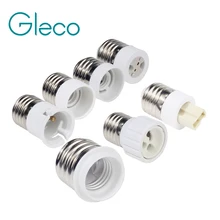 1 STÜCKE E27-stecker auf E14 G9 E12 B22 G4 MR16 GU10 E40 weibliche Lampensockel Lampenhalter Konverter Buchse Adapter Für LED Maisbirne licht