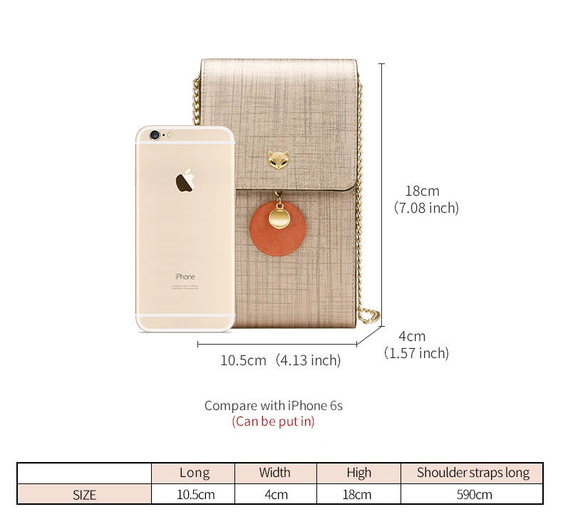 chain crossbody bag