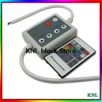 

20 Key Led Wireless RF Remote RGB Controller for led strip lighting, DC 5V 12V 24V Jumpy & Gradual Changing,Flash Led Controller