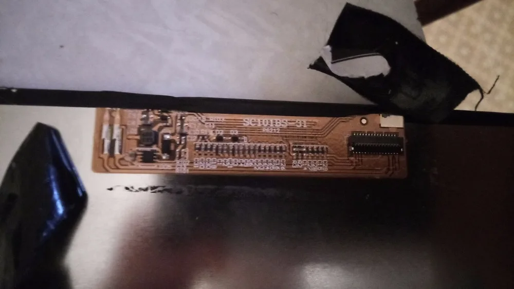 Продажа 10,1 дюймов 31 pin ЖК экран матрица SC101BS 31 SQ101B331M D9401 для MTK 6580 четырехъядерный планшет дисплей SC101BS31 L SC101BS 31