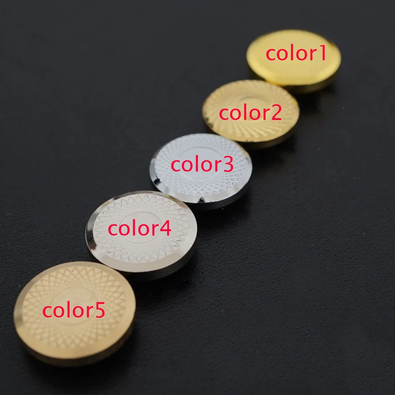 

Сделай Сам кожаное ремесло твердая латунь сетка украшение узор Простой дизайн бумажник винты Кнопка диаметром 16 мм 15 компл./лот