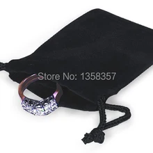 Размер изготовленный на заказ бархатный ювелирный пакет на шнурке для подарка ожерелье и браслет аксессуары ювелирные часы jade прозрачный мешочек \ сумка оптом