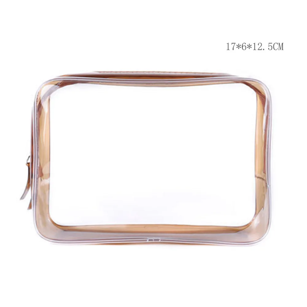 brand new PVC makeup Bags Waterproof Organizer Bag L/M/S Simple Cosmetic bags with soft solid nylon zipper Makeup Tool Kits brand new PVC makeup Bags Waterproof Organizer Bag L/M/S Simple Cosmetic bags with soft solid nylon zipper Makeup Tool Kits