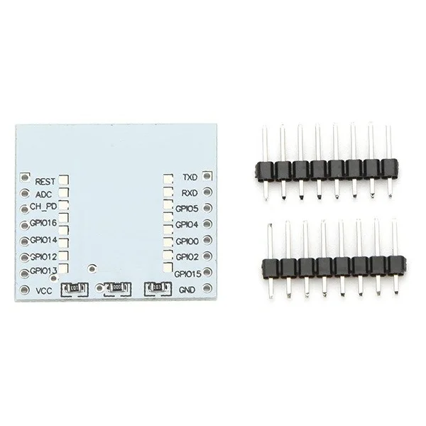 Серийный порт Wi-Fi ESP8266 модульный переходник пластина с IO выход для ESP-07 ESP-08 ESP-12