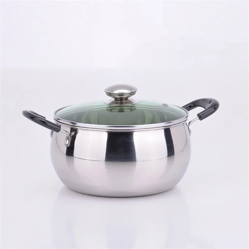 1 шт. кастрюля для супа из нержавеющей стали 18/20/22 см|stainless steel soup pot|soup potstainless pot |