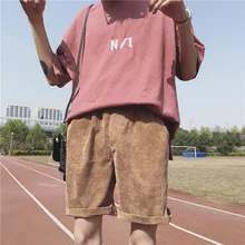 Повседневные мужские шорты до колена удобные летние свободные шорты с эластичной резинкой на талии большие размеры короткие Hombre