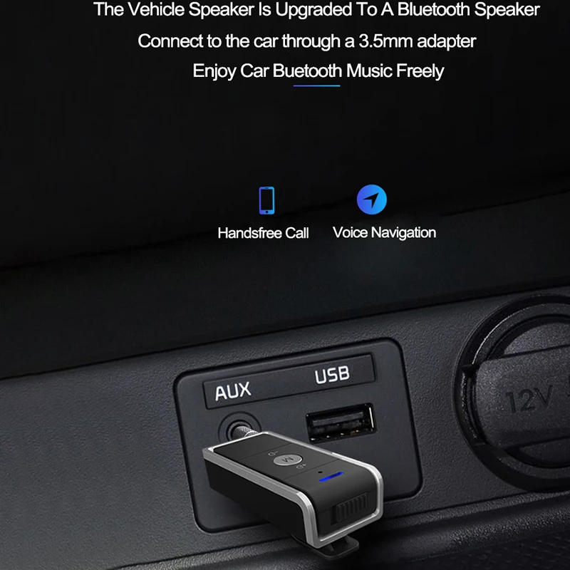Onever мини комплект беспроводной связи bluetooth для автомобиля 3,5 мм разъем аудио разъем приемник адаптер AUX для динамика наушники с задней клипсой BT10 Новинка