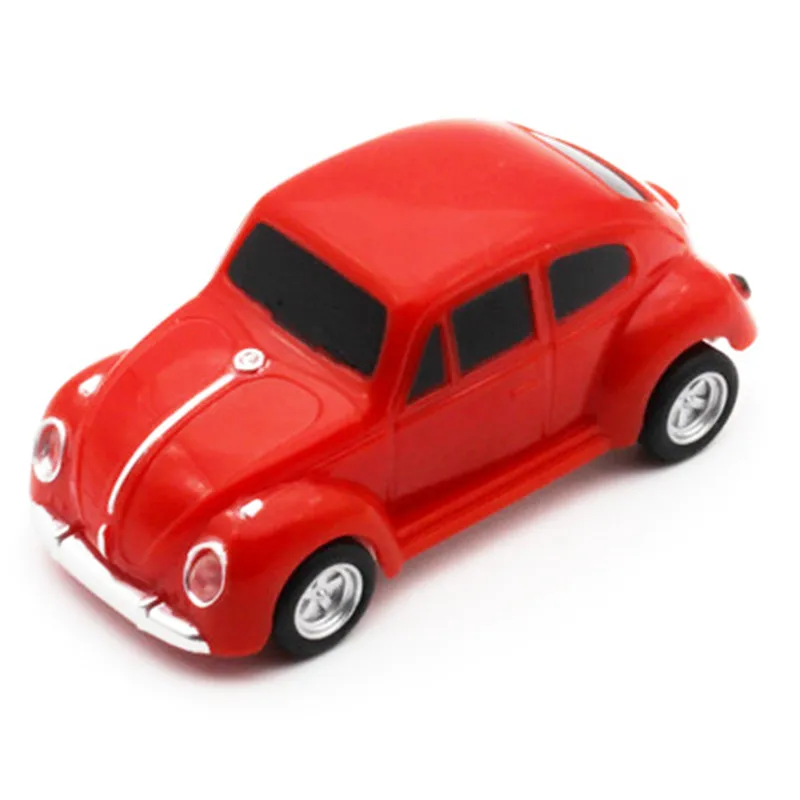 JASTER mini Beetle модель автомобиля Флешка 4 ГБ 8 ГБ 16 ГБ 32 ГБ USB флэш-накопитель карта памяти, Флеш накопитель в подарок U диск - Цвет: Red
