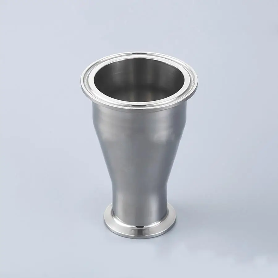 

51mm 2" to 32mm 1.25" Pipe OD 2" to 1.5" Tri Clamp Reducer SUS 304 Stainless Sanitary Pipe Fitting Homebrew